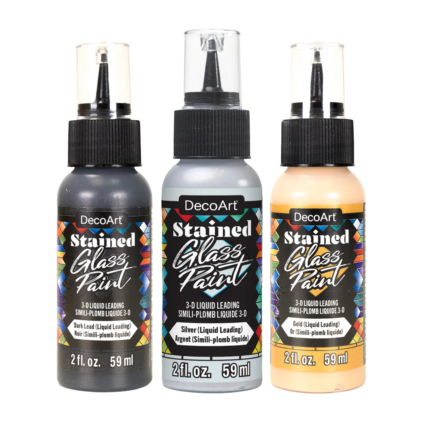 DecoArt Stained Glass Paint Liquid Leading