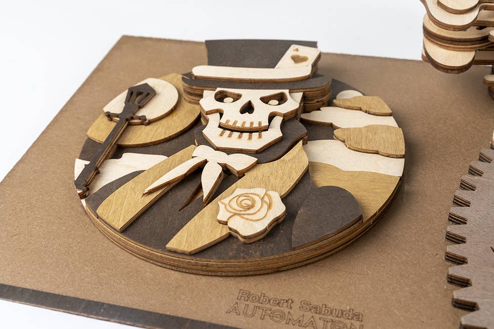 SD001 ROKR 3D Wooden Puzzles Drawing Machine Models