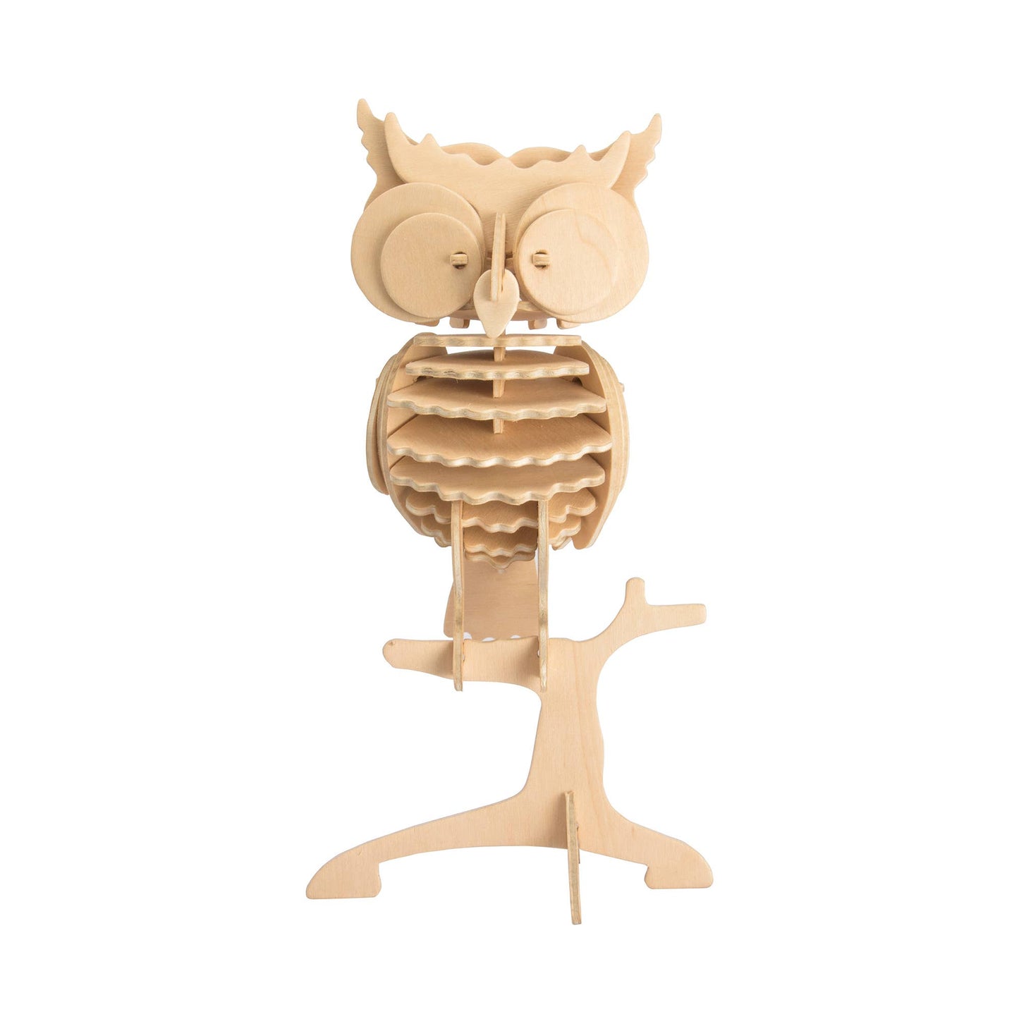 3D Wooden Puzzle: Owl