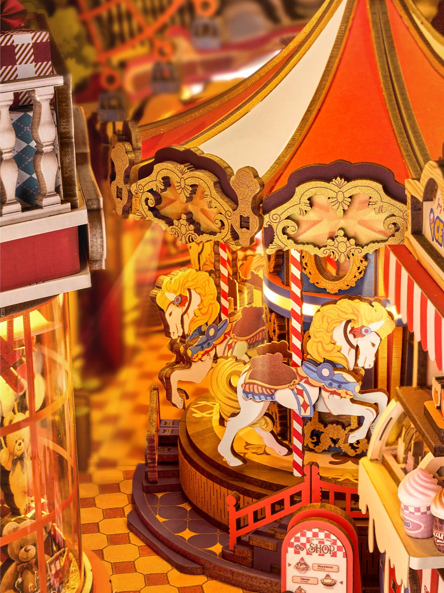 Rolife Fairytale Amusement Park DIY Book Nook TGB17