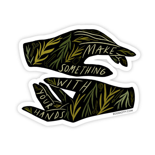 Make Something Sticker