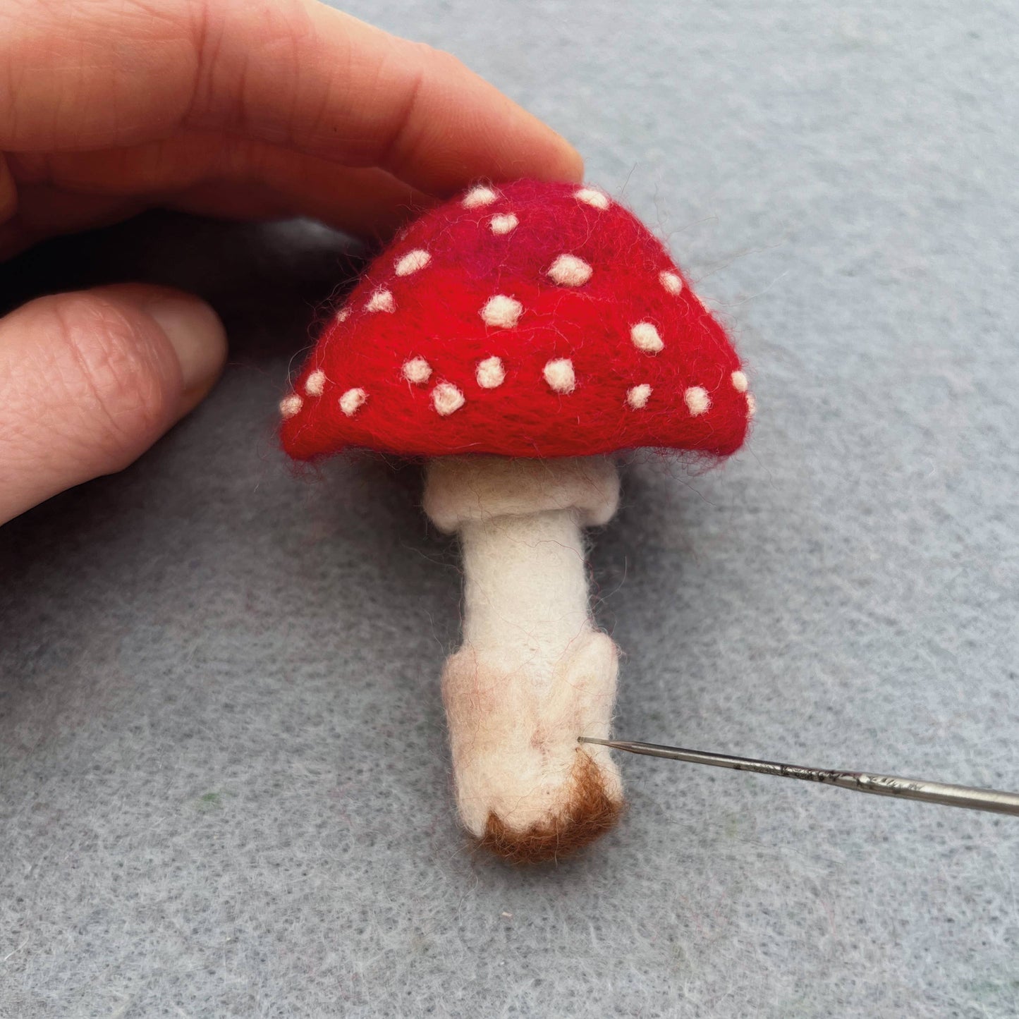 Needle Felting Kit - Toadstools
