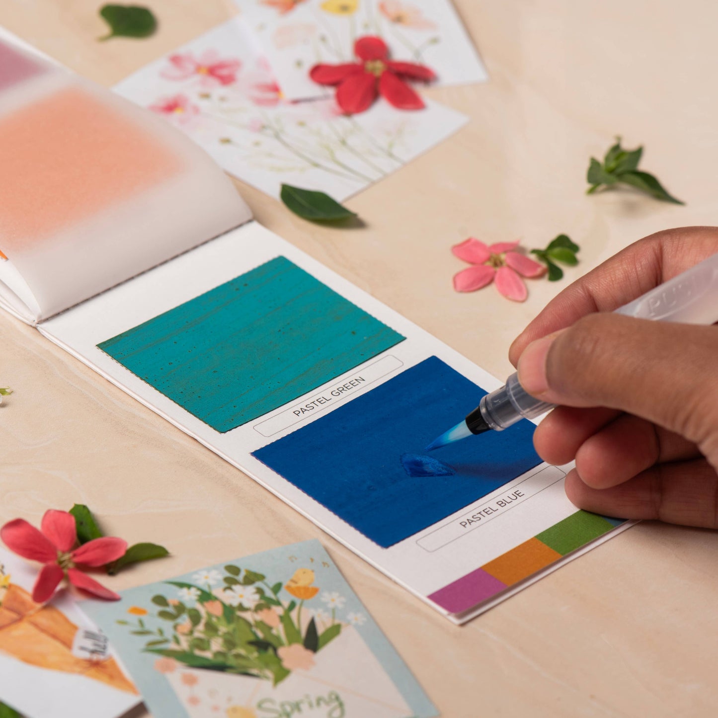 Autumn/Fall Colorsheets - 16 Watercolors | Vegan | Handmade