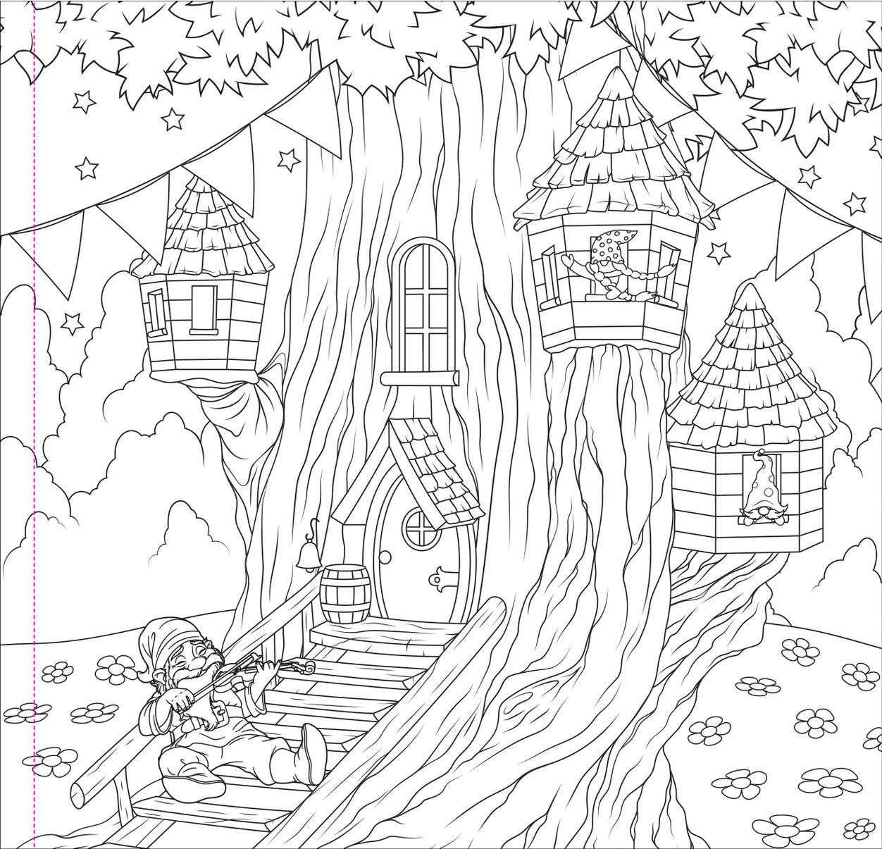 Enchanted Kingdom Coloring Book