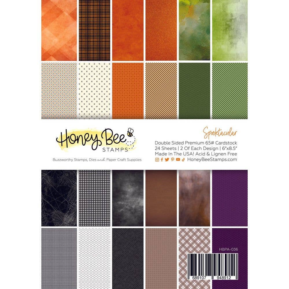 Spooktacular Paper Pad 6x8.5 - 24 Double-Sided Sheets RETIRING