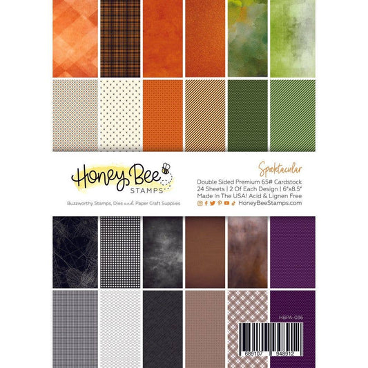 Spooktacular Paper Pad 6x8.5 - 24 Double-Sided Sheets RETIRING