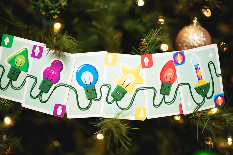 Christmas Lights Card Game