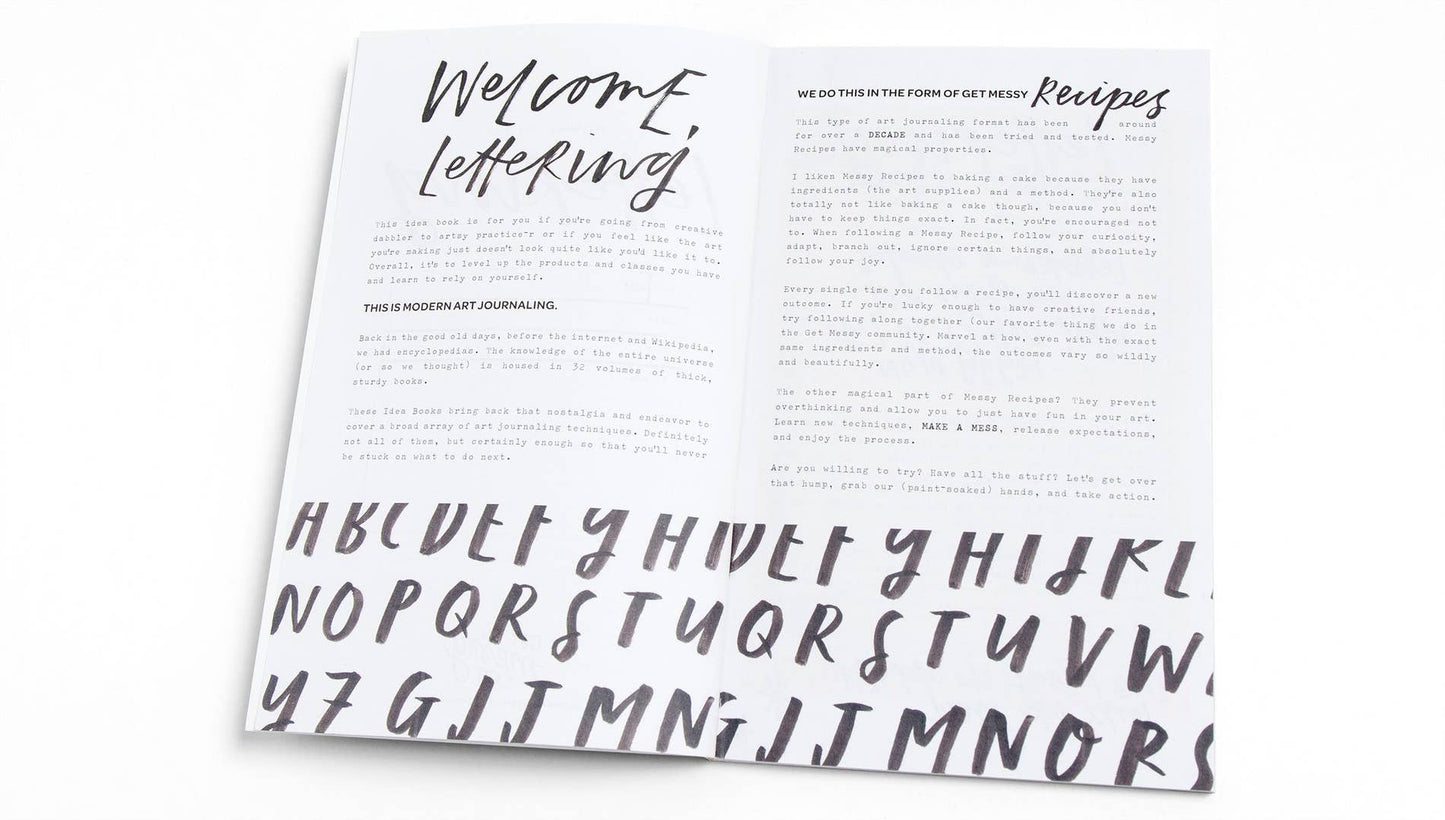 Lettering Idea Book