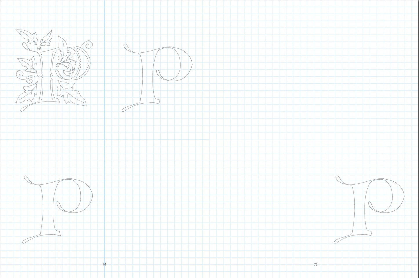 Illuminated Letters Sketchbook
