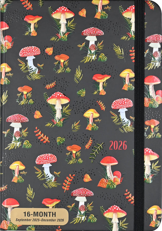 2026 Mushrooms Weekly Planner