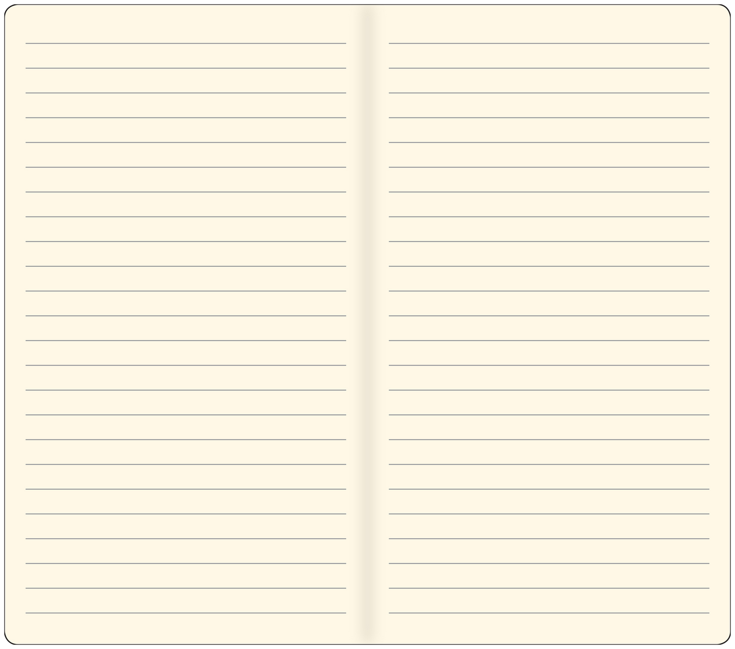Midnight Blue Voyager Notebook