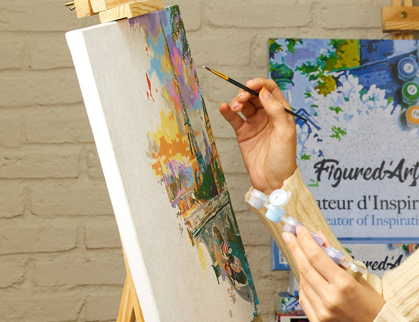 Paint by numbers - Quiet neighbourhood