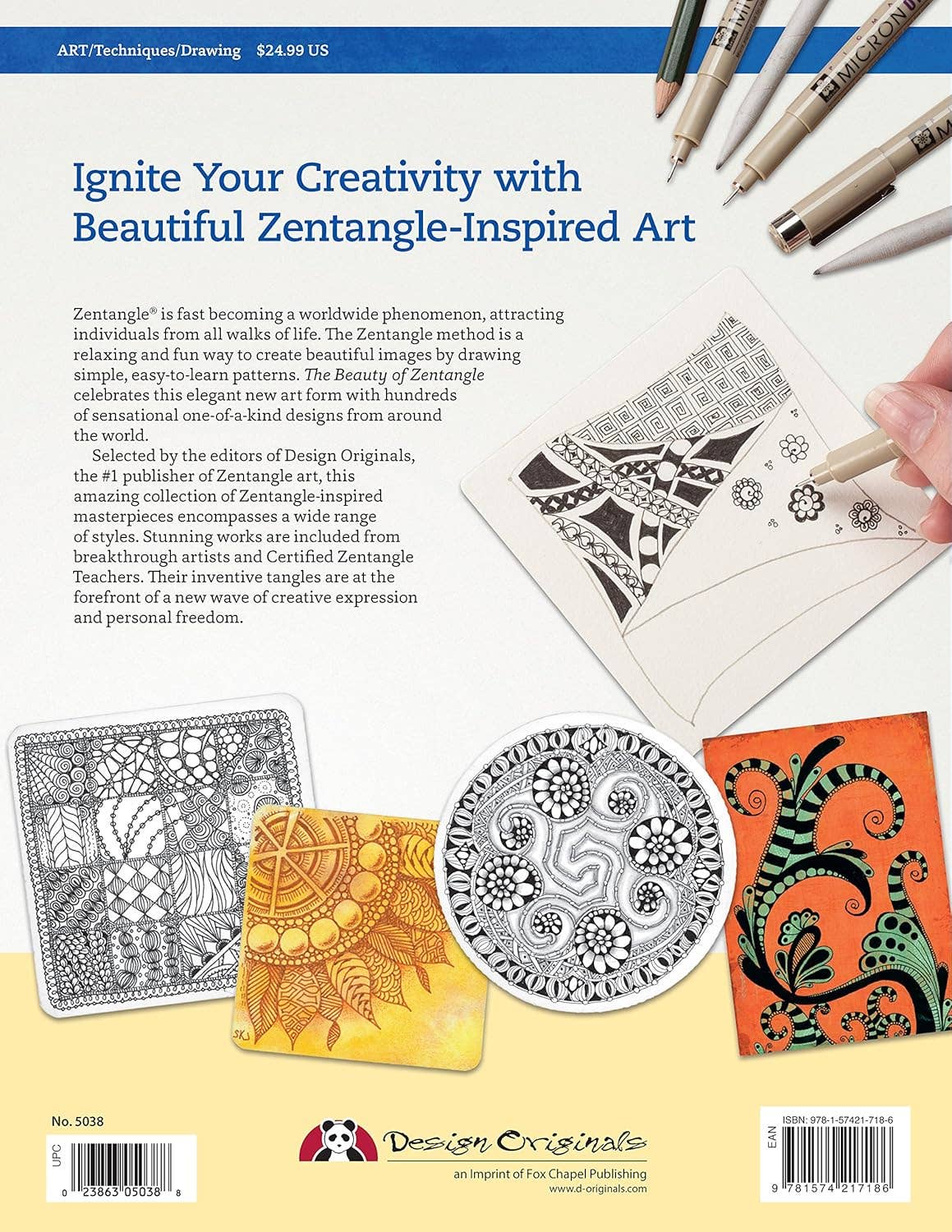 The Beauty of Zentangle - Examples from 137 Tangle Artists