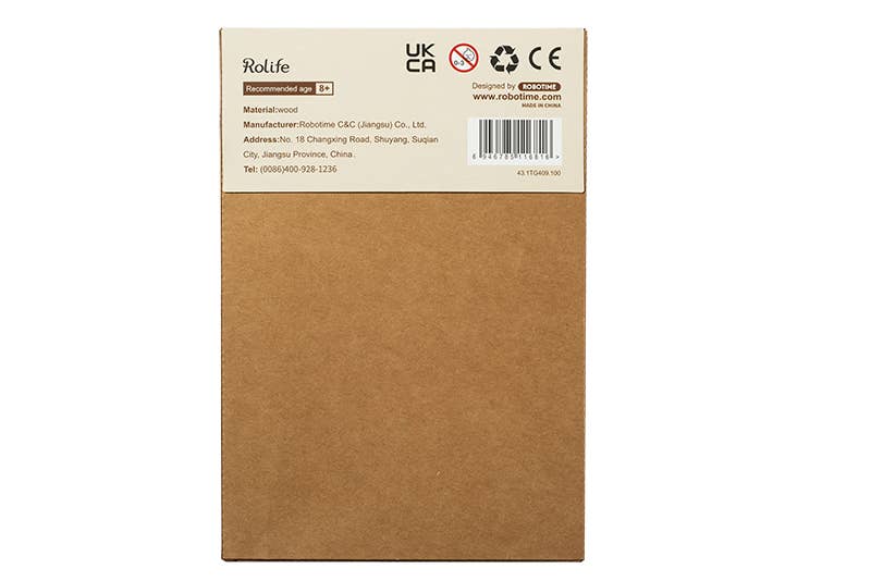 TG409 Rolife Drum Kit 3D DIY Wooden Puzzle