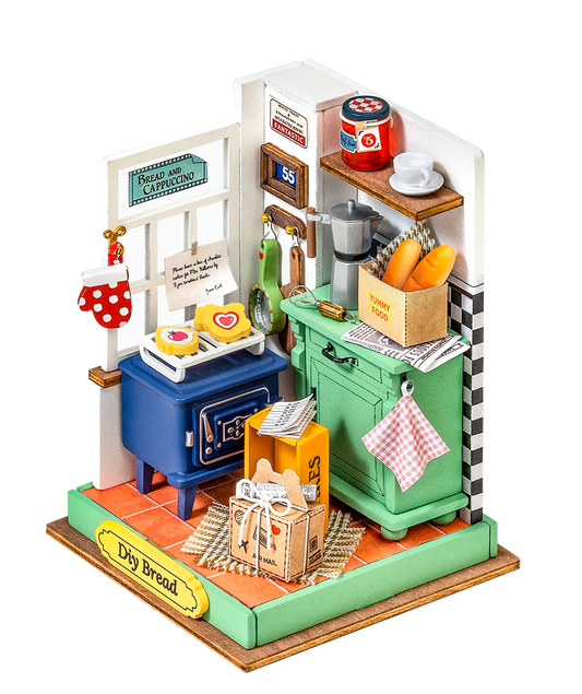 Rolife DIY Kit Mini 3D House Afternoon Baking Time DS029