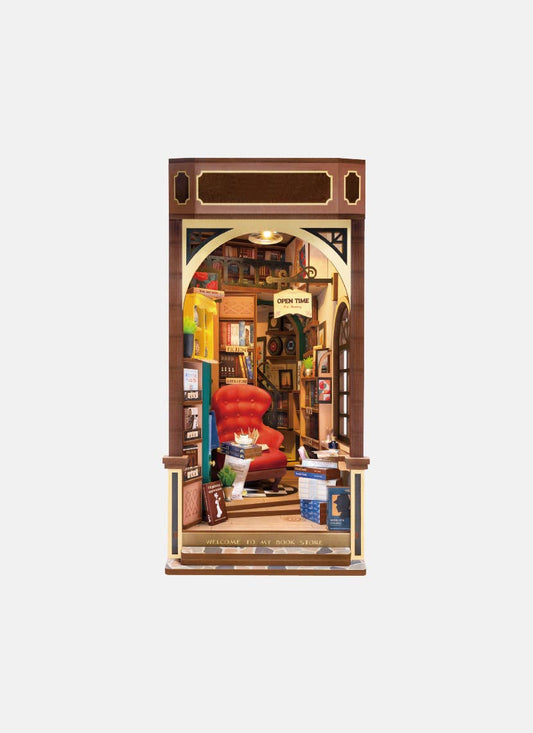 TGB07 Bookstore Robotime Rolife DIY Kit Book Nook 3D Puzzles