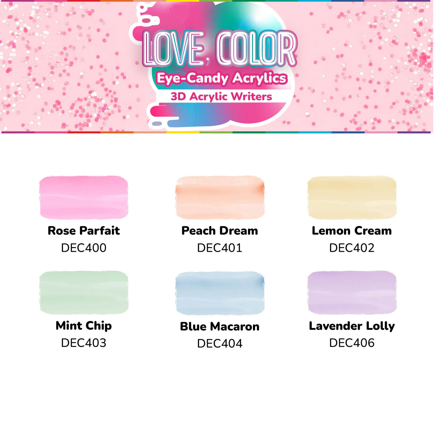 DecoArt Love Color 3D Acrylic Writer