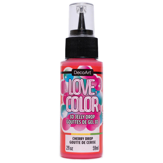 DecoArt Love Color 3D Jelly Drops