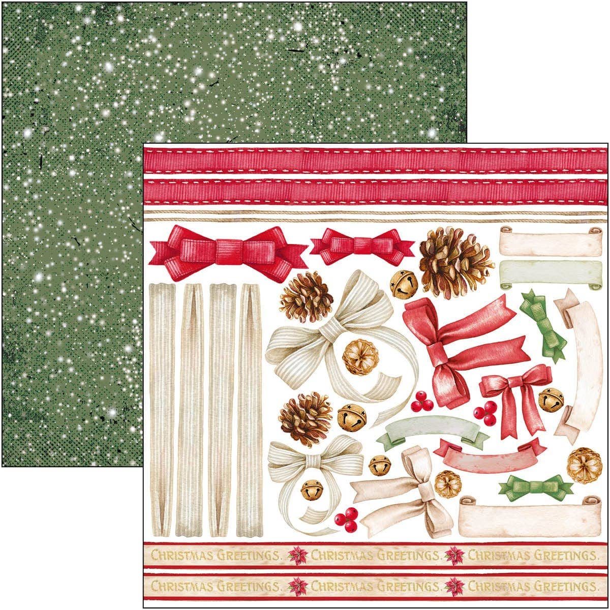 Christmas Vibes Paper Pad 6x6