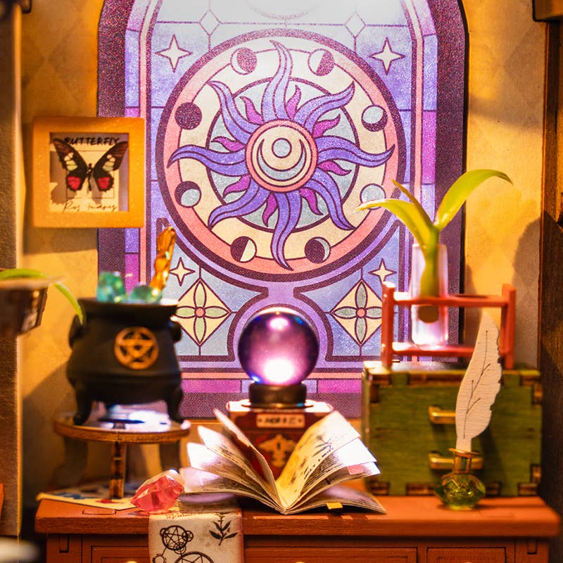 DG166 Rolife The Magic Study DIY Miniature House