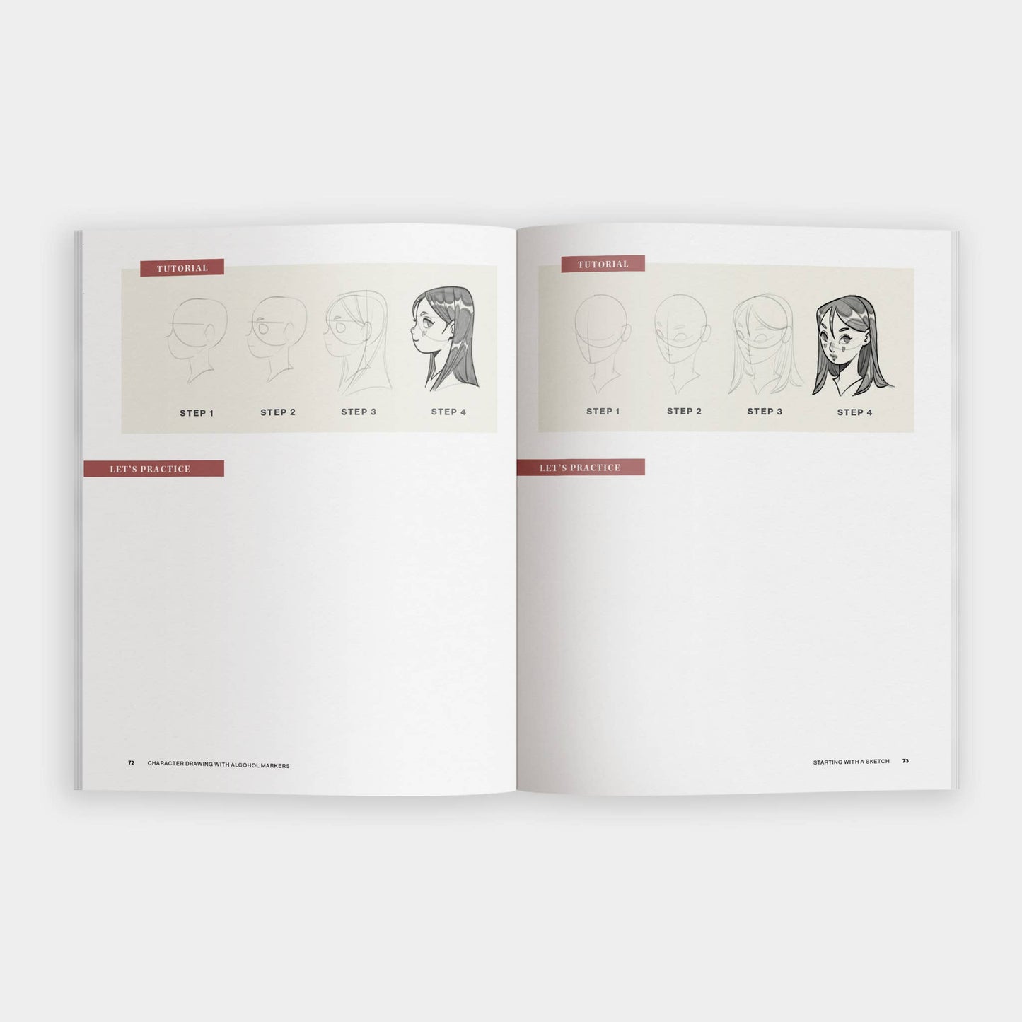 Character Drawing with Alcohol Markers