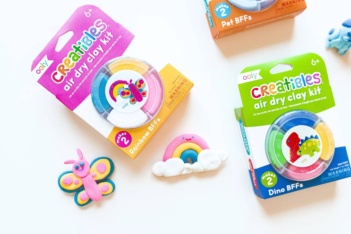 Creatibles Air Dry Clay Kit - Dino Pals