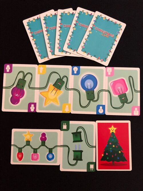 Christmas Lights Card Game