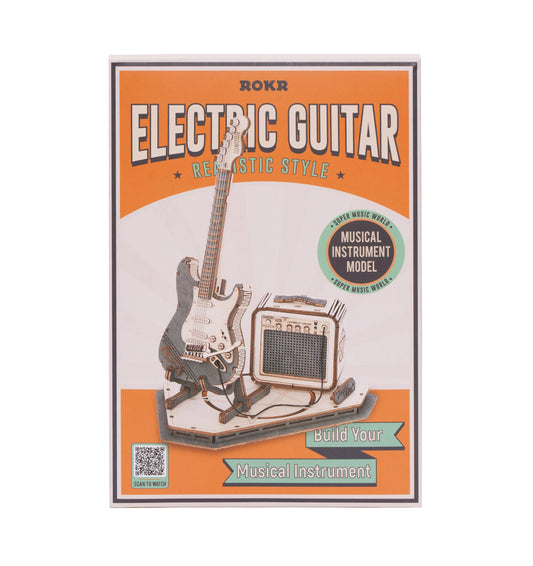 Rokr 3D DIY Wooden Puzzles Electric Guit Model TG605K