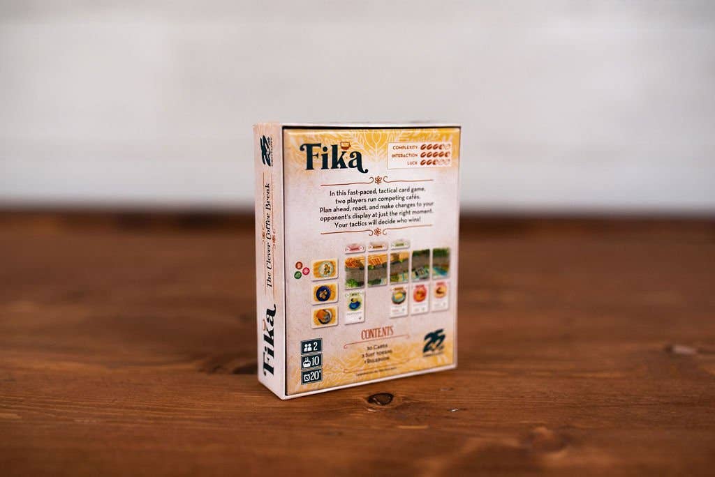 Fika - 2-Player Card Game, Age 10+