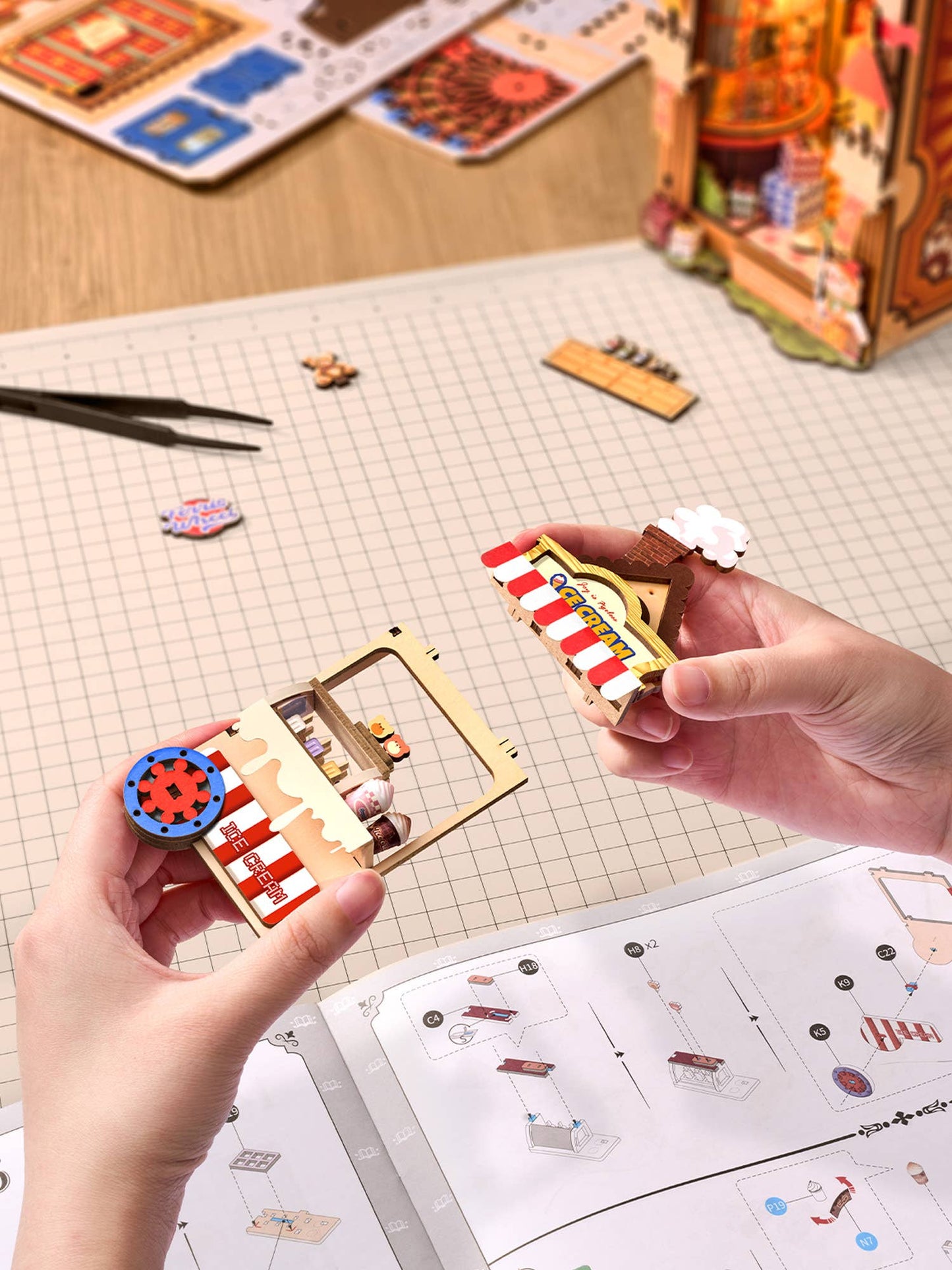 Rolife Fairytale Amusement Park DIY Book Nook TGB17