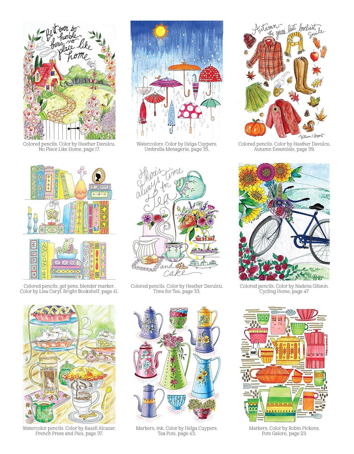 Hygge Happy - Coloring Pages for a Cozy Life