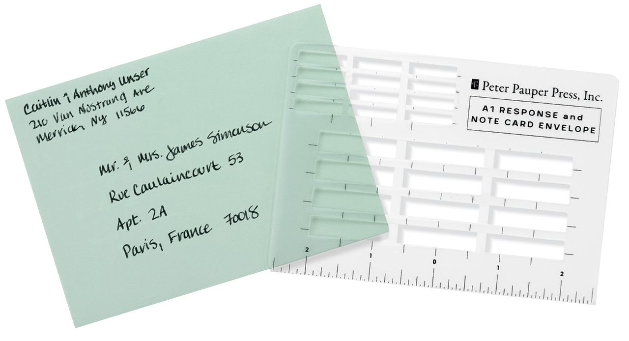 Envelope Addressing Guides