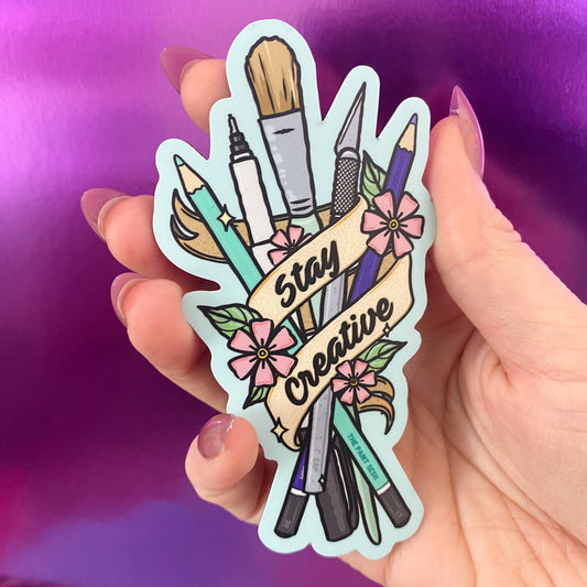 Stay Creative Magnet | Artist Accessory 
