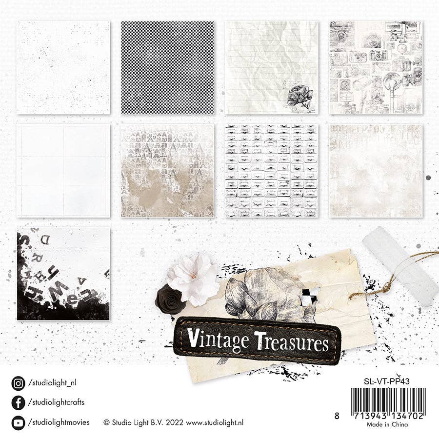 Vintage Treasures Paper Pad