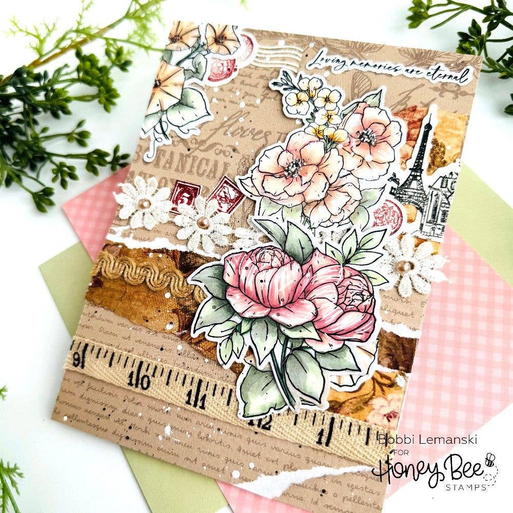Vintage Love Paper Pad 6x8.5 - 24 Double-Sided Sheets