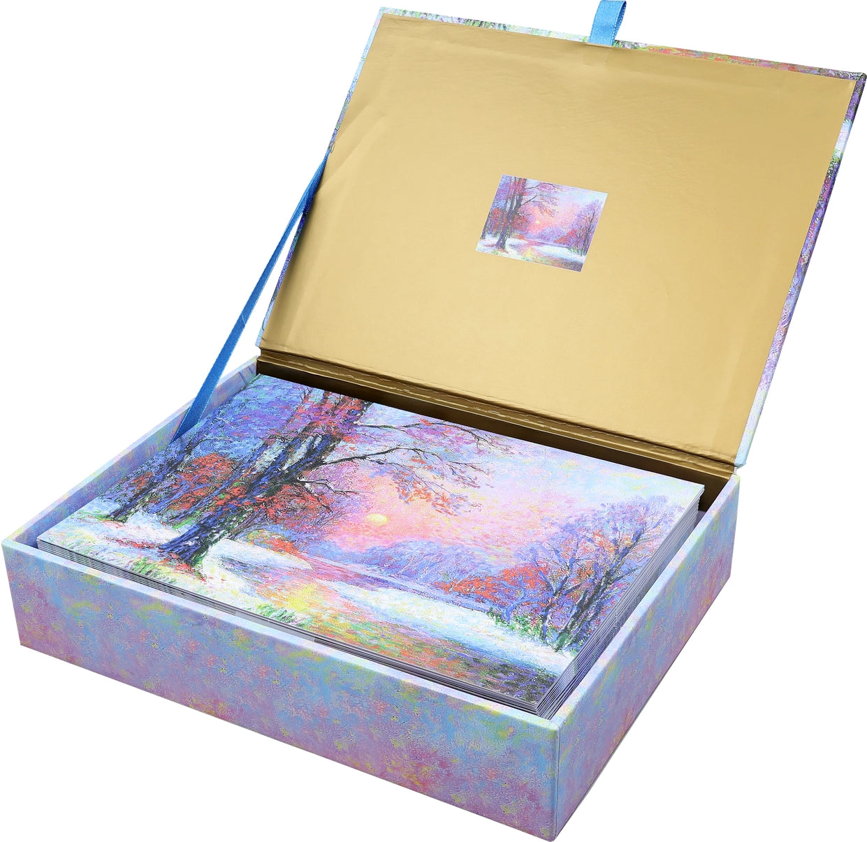 Winter Daybreak Deluxe Boxed Holiday Cards