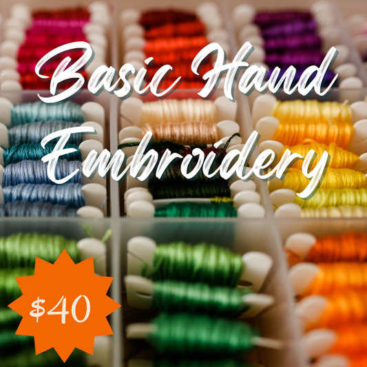 Basic Hand Embroidery