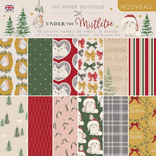 The Paper Boutique Under the Mistletoe 6x6 Paper Pad