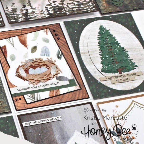 Grain & Grunge Paper Pad 6x8.5 - 24 Double-Sided Sheets