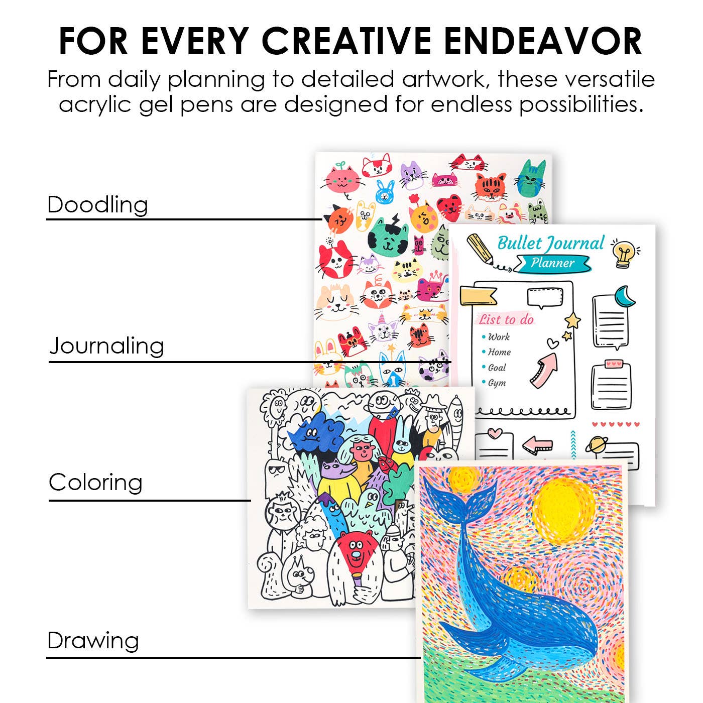 Bold & Bright Coloring Kit - Sugar Rush Color