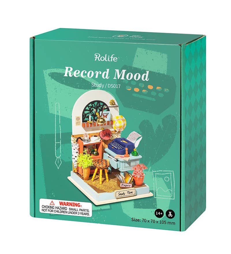 Robotime Rolife 3D DIY Record Mood DS017 Gift