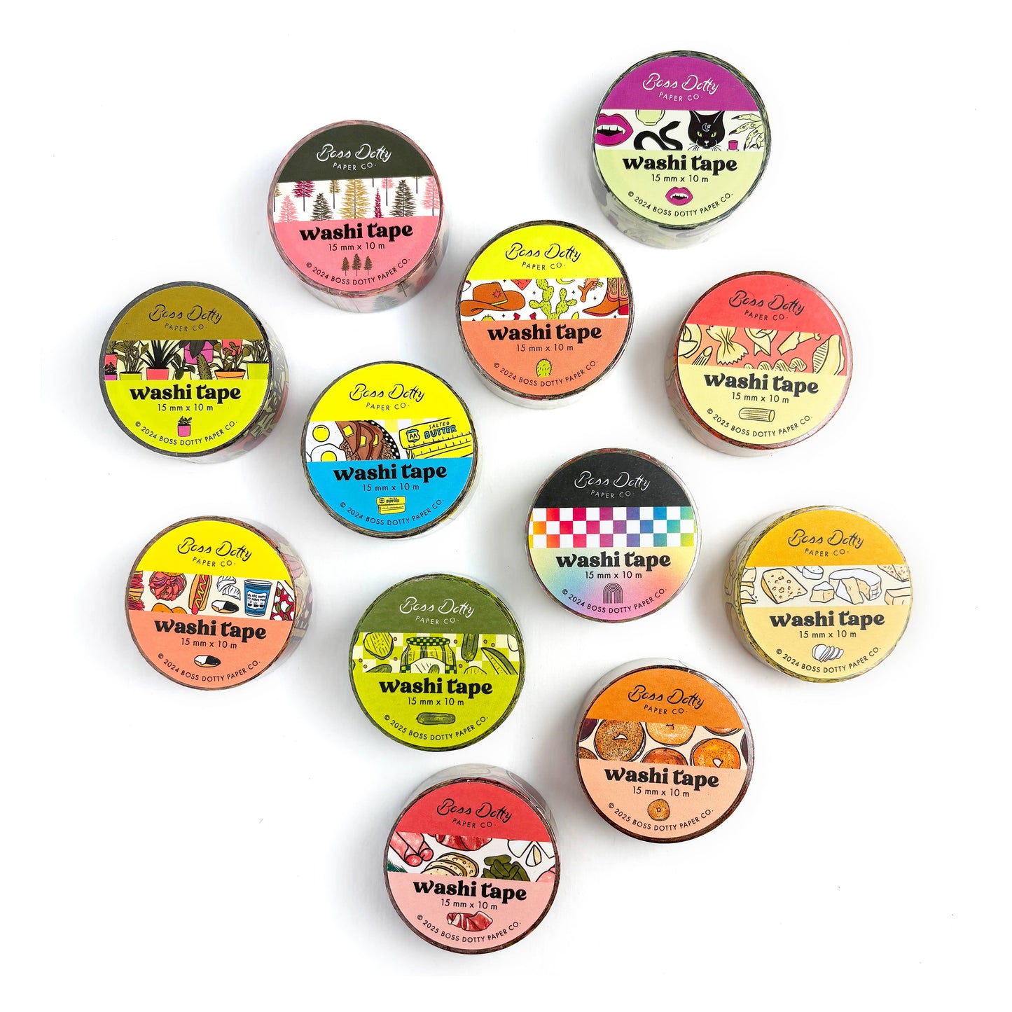 Charcuterie Pattern Washi Tape