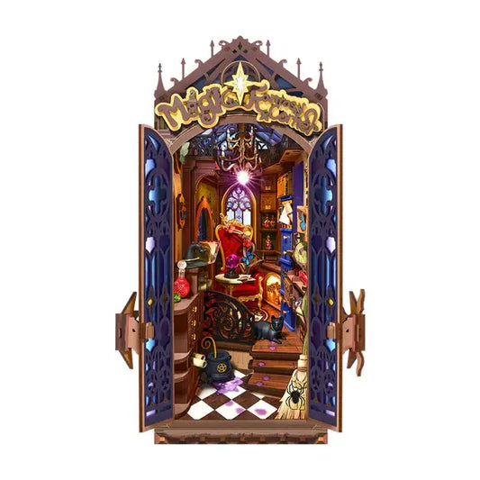 TGB14 Rolife Magic Fantasy Corner DIY Book Nook Shelf Insert
