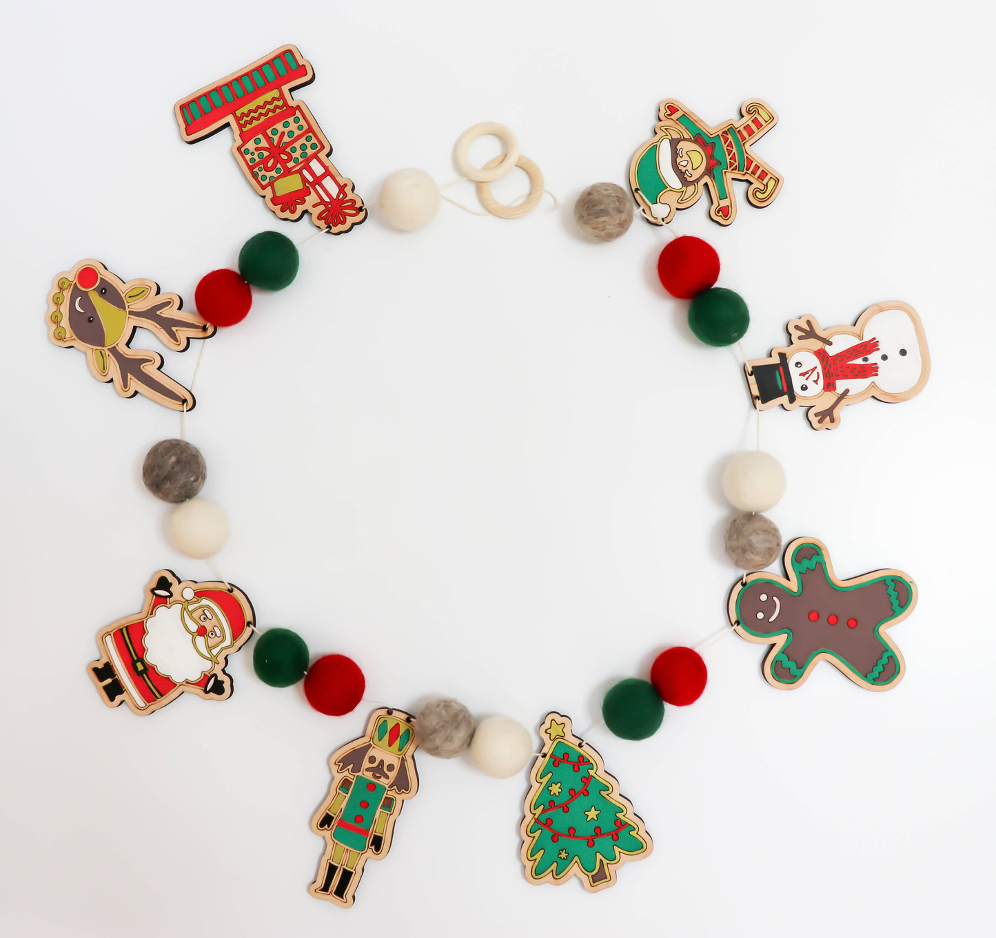 DIY Holiday Craft Kit - Christmas Spirit Garland