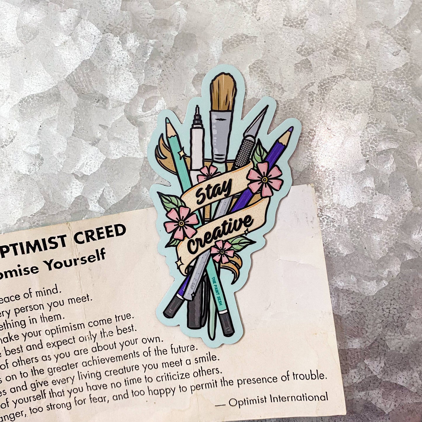 Stay Creative Magnet | Artist Accessory 