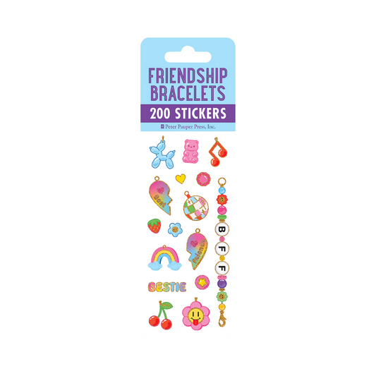 Friendship Bracelet Sticker Sheets