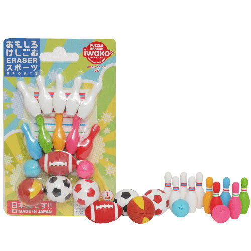 Iwako Shaped Eraser Sets