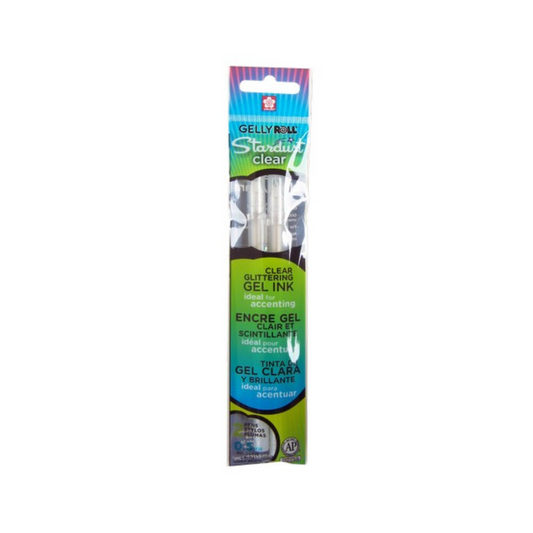 Gelly Roll Stardust Clear 2 Pk