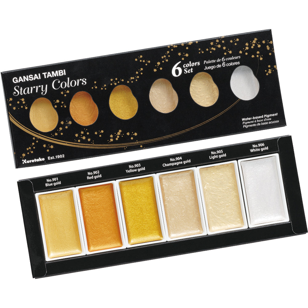 Kuretake Tambi Watercolor Pan Sets