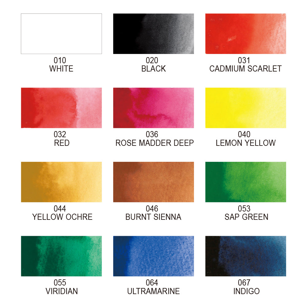Kuretake Tambi Watercolor Pan Sets